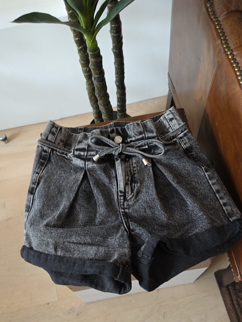 BLANKNYC Black Denim Shorts